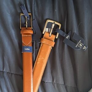 Classic Brown Leather Belt for Men